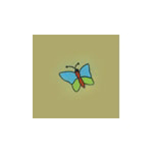 Bild von Voll-Okklusionsfolie mit Motiv "Schmetterling", 1 Stück