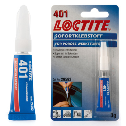 Picture of Loctite 401 Sofortklebstoff, Inhalt: 3 g in der Tube