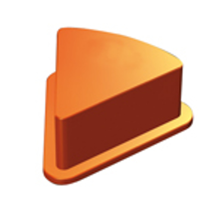 Picture of Brillen-Montageblock Smartybase, dreieckig, orange