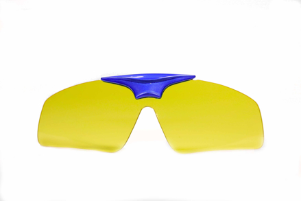 Bild von Wechselvorhänger gelb, für Sportbrille Insight II in blau, 1 Stück