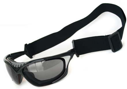 Picture of Sportbrille 2in1, schwarz/grau, inkl. Kopfband und Etui