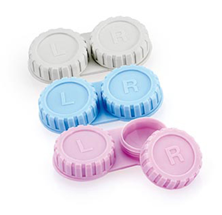 Picture of Kontaktlinsenbehälter mit R/L-Kennzeichnung, farbsortiert, 12 Stück