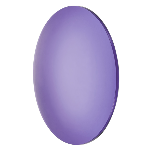 Bild von Plan CR39 UV400, Ø 73 mm, Dicke 1,8 mm violett ~60 %, 6 Stück