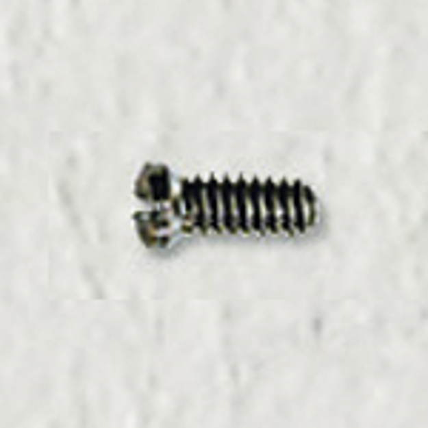 Bild von Schließblockschrauben, Stahl, gun, M 1,4, Länge 3,8 mm, Kopf-Ø 1,8 mm, 40 Stück