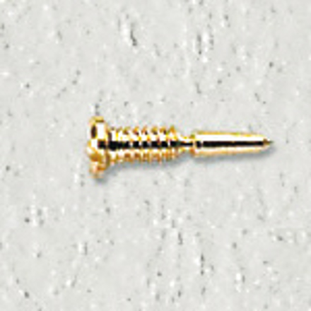 Bild von Federscharnierschrauben, Stahl, M 1,4, Länge 6,0/3,1 mm, Kopf-Ø 2,0 mm, 40 Stk.
