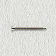 Bild von Bohrbrillenschrauben, Neusilber, M 1,2, Länge 13,0 mm, Kopf-Ø 2,20 mm, 40 Stück