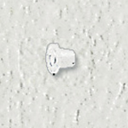 Bild von Bohrlochhülsen aus Kunststoff, Loch-Ø 1,25 mm, Höhe 1,80 mm, Außen-Ø 2,50 mm