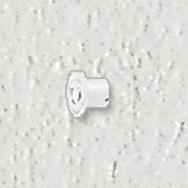 Bild von Bohrlochhülsen aus Kunststoff, Loch-Ø 1,45 mm, Höhe 1,85 mm, Außen-Ø 2,90 mm