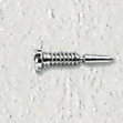 Bild von Federscharnierschrauben, Stahl, M 1,2, L 6,5/3,5 mm, Kopf-Ø 2,0 mm, 40 Stk.