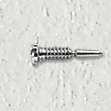 Bild von Federscharnierschrauben, Stahl, M 1,4, Länge 6,5/3,5 mm, Kopf-Ø 2,0 mm, 40 Stk.