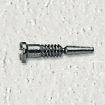 Bild von Federscharnierschrauben, Stahl, M 1,4, Länge 7,5/4,5 mm, Kopf-Ø 2,0 mm, 40 Stück