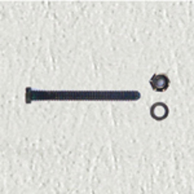 Bild von Bohrbrillenschrauben, Neusilber, gun, M 1,2 , Länge 13,00 mm, Kopf-Ø 2,20 mm