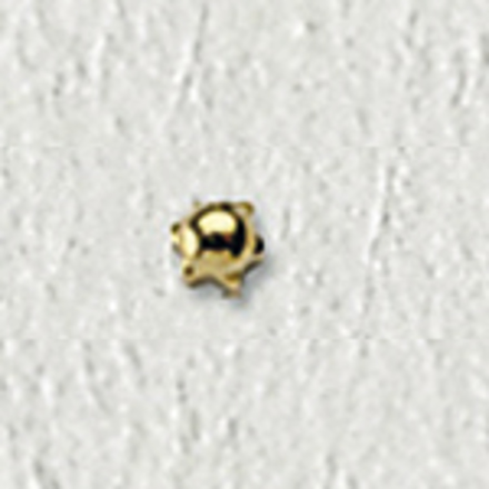 Bild von Sternhutmuttern, geschlossen, M 1,2, Außen-Ø 2,50 mm, Höhe 2,00 mm, 20 Stück