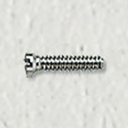 Bild von Schließblockschrauben, Stahl, M 1,3, L 6,0 mm, Kopf-Ø 1,8 mm, 40 Stück