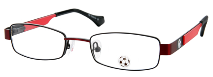 Picture of Kinder-Fanbrille, Metall, mit unterschiedlichen Front- und Bügelfarben,