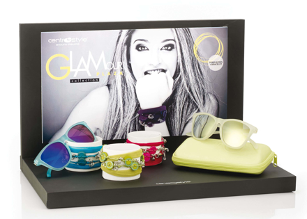 Picture of Glamour Plaza Set, bestehend aus 6 Sonnenbrillen, 6 Brillenketten und Display