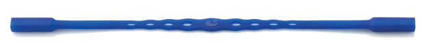 Bild von Silikonbänder, medium 18 cm, dunkelblau, 3 Stück