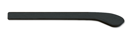 Picture of Gummi-Bügelenden für flache Bügel, schwarz, L: 65 mm,  Ø 2,1 mm, 10 Stück