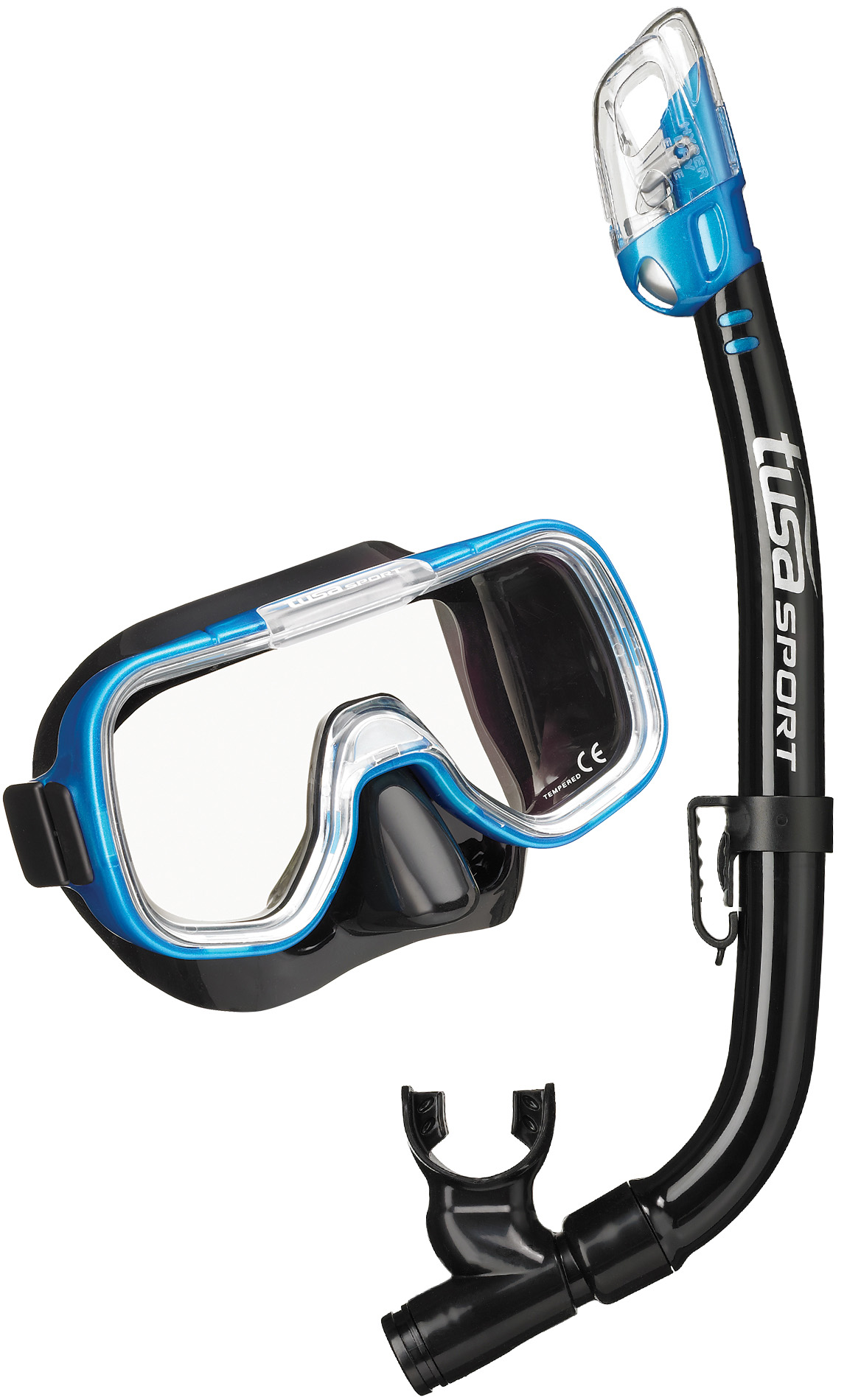 Schnorchel-Set UC-2022, schwarz/blau, für Kinder von 6-12 Jahren, 1 Set / pricon.one - Die B2B ...