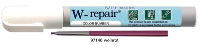 Picture of Reparatur-Stift für Fassungen, weinrot, 1 Stück