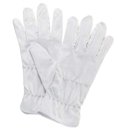 Picture of Mikrofaser Handschuhe, weiß, medium, 1 Paar