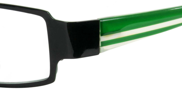 Bild von Kinder-Fanbrille, Metall mit Kunststoffbügeln versch. Farben, Gr. 48-17, 1 Stück