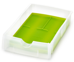 Picture of Smarty Arbeitskästen transparent, mit farbiger Silikoneinlage, 5 Stück