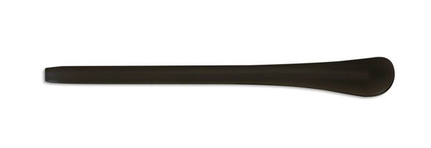 Picture of Bügelenden aus Silikon, schwarz, Länge 65 mm, Loch-Ø 1,45 mm, 10 Stück