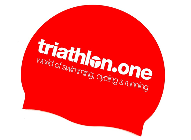 Bild von triathlon.one Schwimmkappe, rot, 47 g Silikon