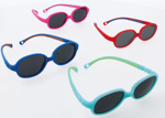 Bild von Kindersonnenbrille Active One, Gr. 44-15, aus TPE,Polycarbonat-Gläser grau ~85 %