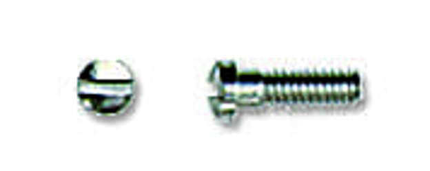 Bild von Scharnierschrauben, Stahl, M 1,2, L 5,00 mm, Kopf-Ø 1,80 mm, 40 Stück