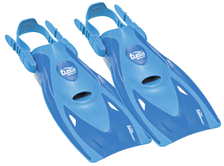 Bild von TUSA Sport long blade Flosse, blau, 1 Paar