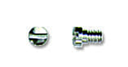 Bild von Scharnierschrauben, Stahl, M 1,2, L 2,80 mm, Kopf-Ø 1,60 mm, 40 Stück