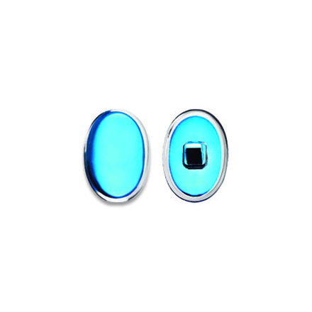 Bild von Silikon-Pads, mit blauer Einlage, 12,5 mm, zum Schrauben, 10 Stück