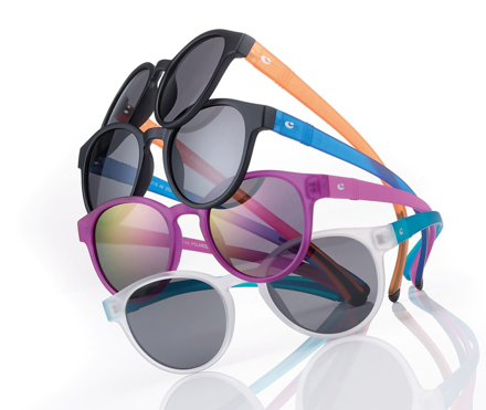 Bild von Kinder-Sonnenbrille, Gr. 44-17, in 3 Farben, polarisierende Gläser