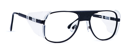 Bild von Schutzbrille "Vision M 4000", optisch verglasbar - Größe 56, Farbe: schwarz-matt