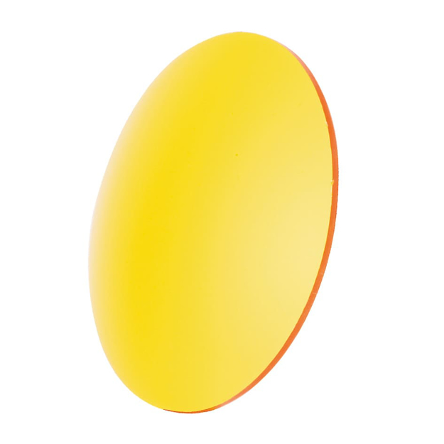 Bild von CR39 Medizinische Gläser, UV 400, Ø 72 mm, gelb 25-30%, 2 Stück