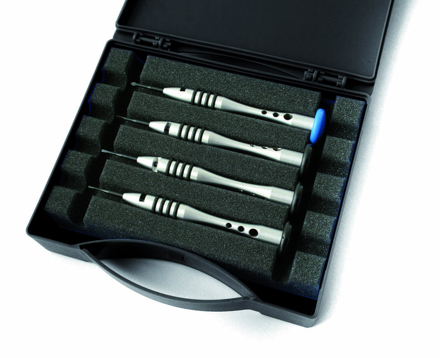 Bild von XIRON Schraubendreher-Set in schwarzem Kunststoff-Kasten