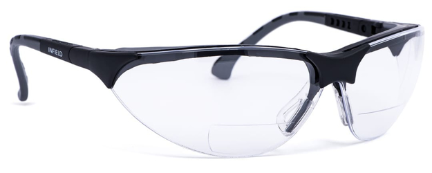 Bild von Arbeitsschutzbrille "TERMINATOR plus Dioptrie", schwarz/grau, +2,5 dptr.