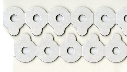 Bild von Klebepads Standard-Qualität, rund, Ø 18mm, 1 Rolle à 500 Stück