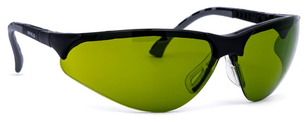 Bild von Schweißer-Schutzbrille TERMINATOR, schwarz, Gläser grün, Schutzstufe 2, 1 Stück