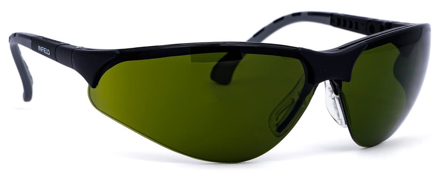 Bild von Schweißer-Schutzbrille TERMINATOR, schwarz, Gläser grün, Schutzstufe 3, 1 Stück
