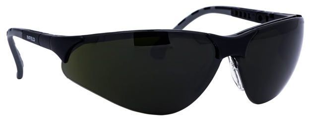 Bild von Schweißer-Schutzbrille TERMINATOR, schwarz, Gläser grün, Schutzstufe 5, 1 Stück
