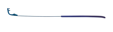 Bild von Edelstahl-Ersatzbügel für Bohrbrillen, blau, Länge 140 mm, 1 Paar