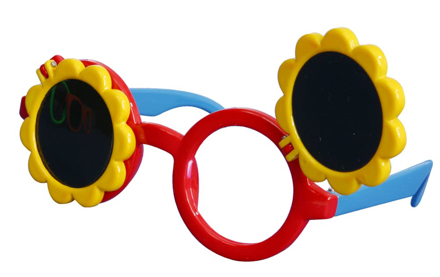 Bild von Okklusions-Brille für Kinder, Sonnenblumenform, 1 Stück
