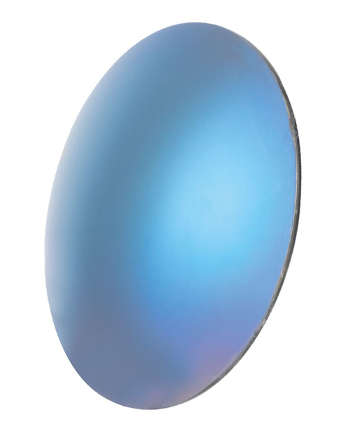 Bild von Plan CR39 UV400, polarisierend, Ø 76 mm, Dicke 2,0 mm, grau, blau verspiegelt