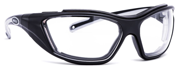 Bild von Schutzbrille COMBOR, schwarz/grau, 1 Stück