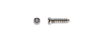Bild von Selbstschneidende Schrauben für Kunststoffscharniere, M 1,4, L: 6,4 mm, 40 Stück