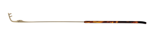 Bild von Titan-Ersatzbügel für Bohrbrillen, gold matt, Länge 140 mm, Ø 1,15 mm, 1 Paar