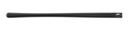 Bild von Acetat-Bügel, schwarz, L: 140 mm, B: 7,0 mm, Ösenstärke: 1,2 mm, 3 Paar